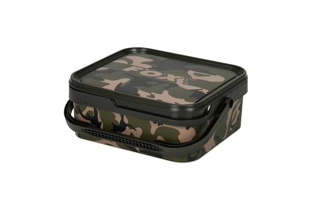Cubo Fox Camo 6 litros - Tienda Carpfishing