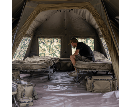 Extensión + Segunda Capa Refugio Avid Carp Exo 2 - Tienda Carpfishing