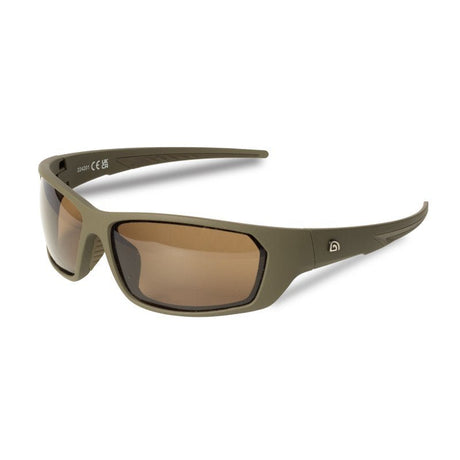 Gafas de sol polarizadas Trakker wrap marrones - Tienda Carpfishing