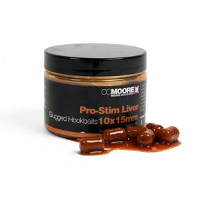 Glugged Hook Baits Dumbells Ccmoore Pro - Stim Liver 10x15 mm - Tienda Carpfishing