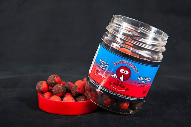 Halfness Dudi Bait Mister Dudi Spicy Fish 14 mm - Tienda Carpfishing