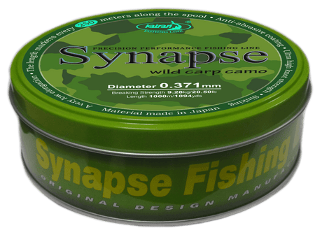 Hilo Katran Synapse Wild Carp Camo 0,37 mm 1000 m - Tienda Carpfishing