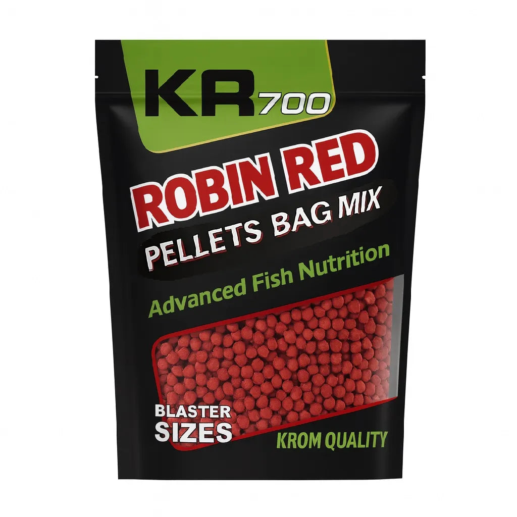 mengen Pellets Krom Quality KR700 Robin Red 4,5-6MM 800G