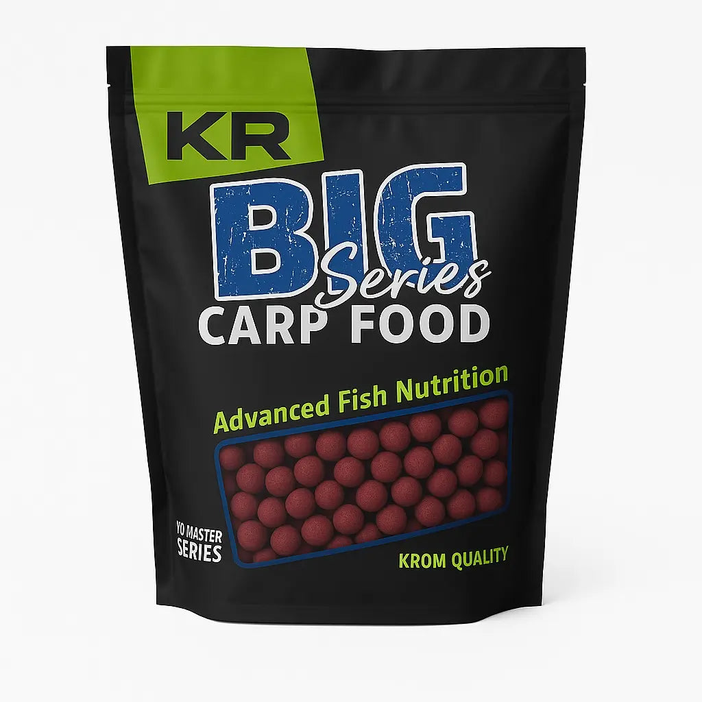 Boilies Oplosbaar Krom Quality KR100 Krill & Garlic 12/16 mm 2,5 kg