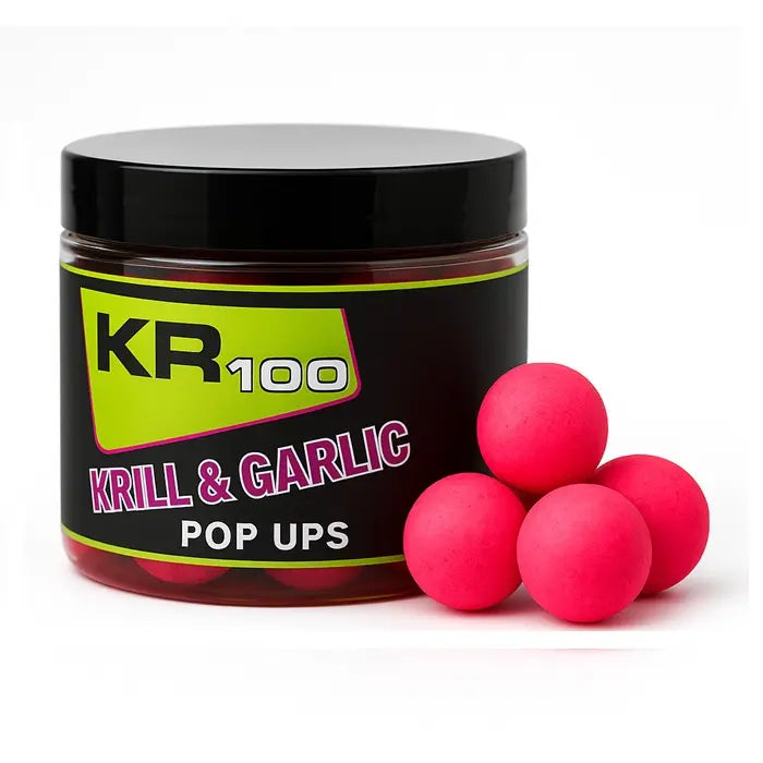Pop Ups Krom Quality KR100 Krill & Garlic Roze 15 mm