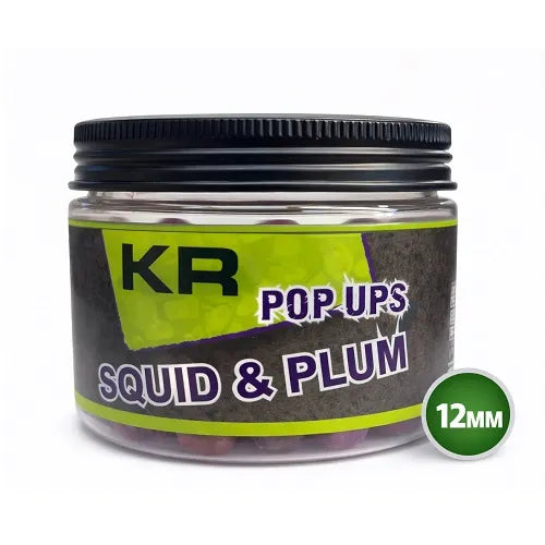 Pop Ups Krom Quality KR500 Squid & Plum Veelkleurig 12 mm