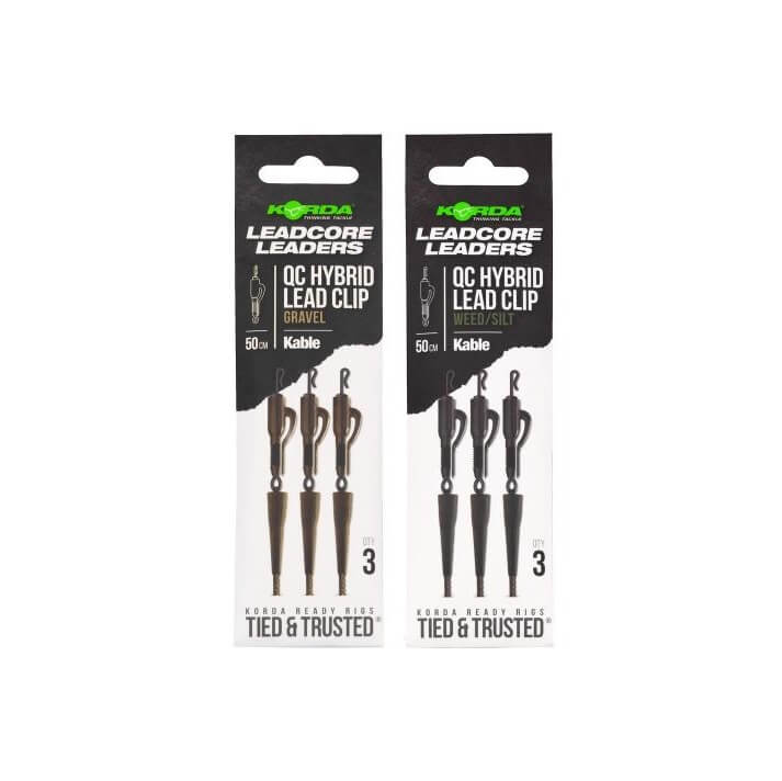 Leadcore Korda Lead Clip QC Kable Gravel 50 cm - Tienda Carpfishing