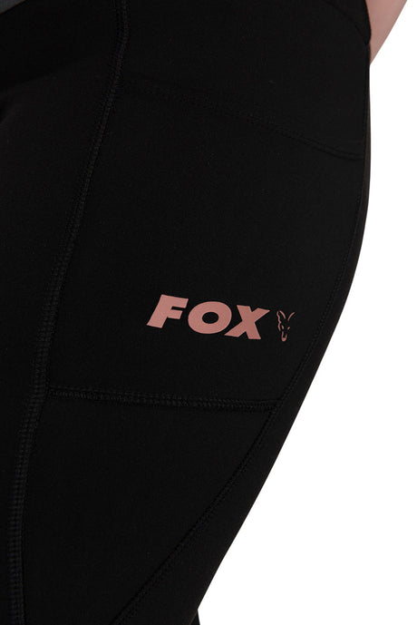 Leggins Fox WC Negros Para Mujer - Tienda Carpfishing