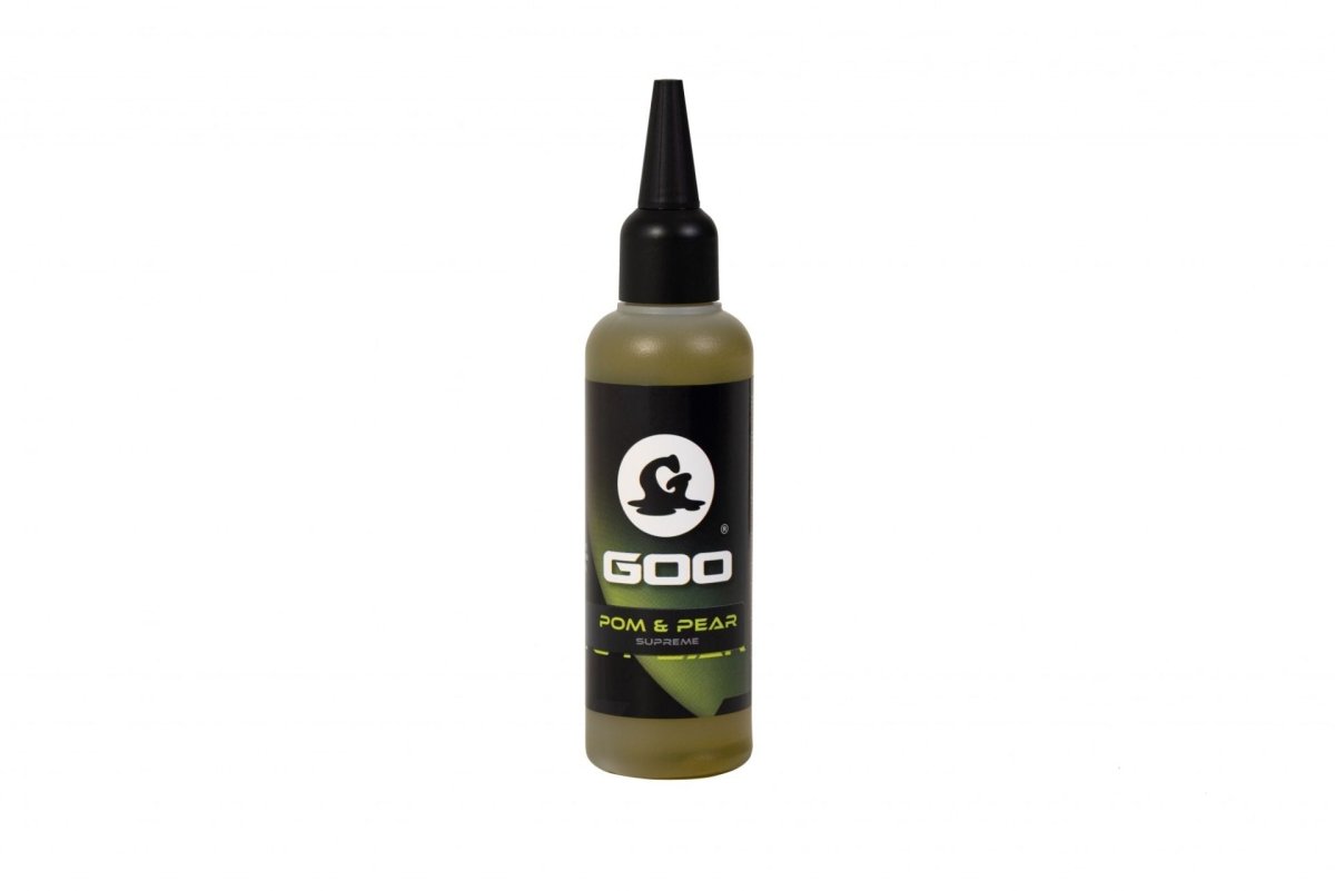 Líquido Korda Goo Manzana/Pera Supreme 115 ml - Tienda Carpfishing