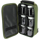 Macuto con 6 botes para cebos NGT - Tienda Carpfishing