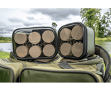 Macuto de 4 botes de cebo Korum Eva - Tienda Carpfishing