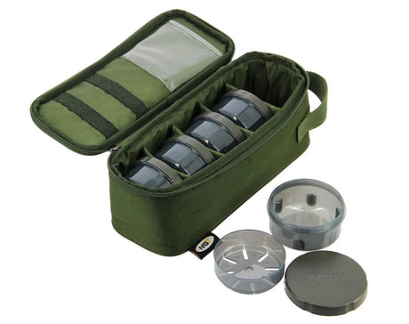 Macuto de 5 botes de cebo NGT - Tienda Carpfishing