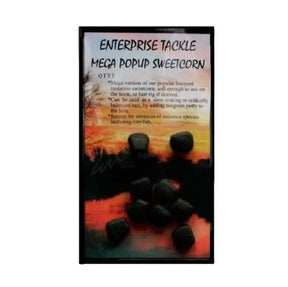 Maiz flotante Enterprise Pop Up Sweetcorn Negro Marisco - Tienda Carpfishing