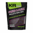 Mix Pellets Krom Quality KR500 Squid & Plum 4,5MM 800G - Tienda Carpfishing