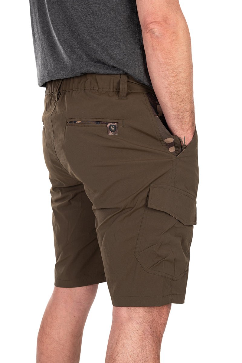 Pantalón corto Fox Caqui LW Cargo - Tienda Carpfishing