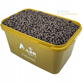 Pellet Aller Aqua Halibut 8 mm 3 kg - Tienda Carpfishing