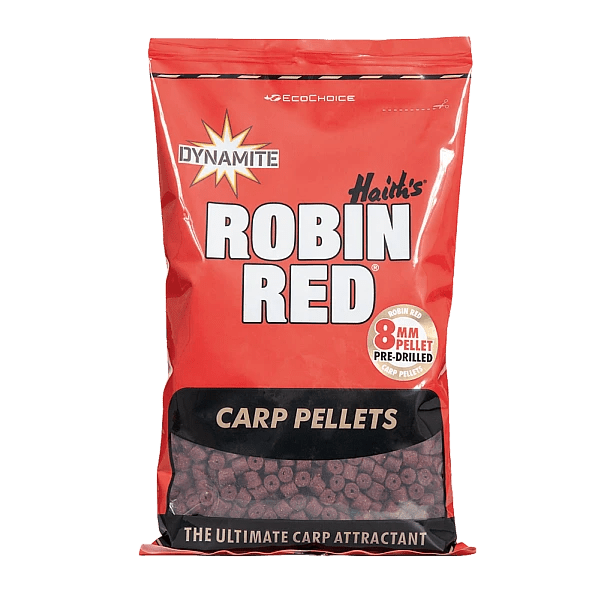 Pellets Dynamite Baits Robin Red 8 mm - Tienda Carpfishing