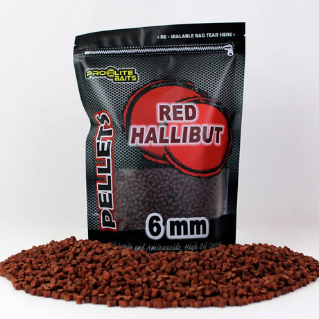 Pellets Pro Elite Baits Red Hallibut - Tienda Carpfishing