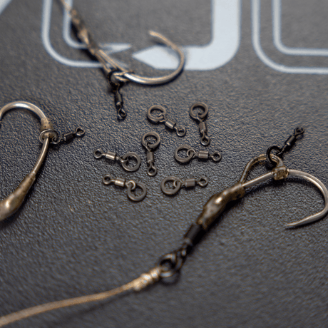 Quitavueltas con anilla Avid Carp Outline Micro Hookbait - Tienda Carpfishing