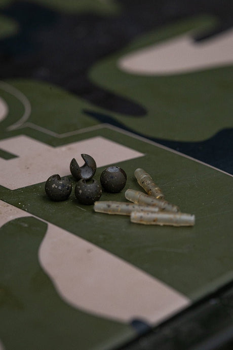 Montageset Fox Randen Tubing Tungsten Heli Bead - Tienda Carpfishing