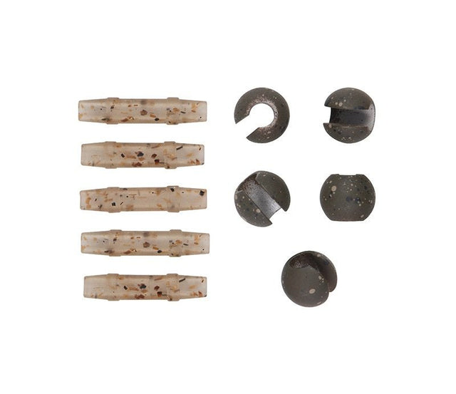 Montageset Fox Randen Tubing Tungsten Heli Bead - Tienda Carpfishing