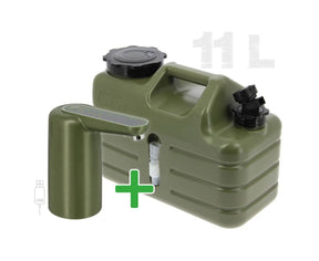Set grifo + garrafa de agua NGT 11L - Tienda Carpfishing