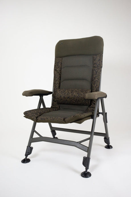 Silla Solar SP C - Tech Reclinable Alta - Tienda Carpfishing
