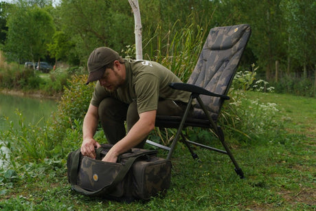 Silla Solar Worldwide Reclinable Alta - Tienda Carpfishing