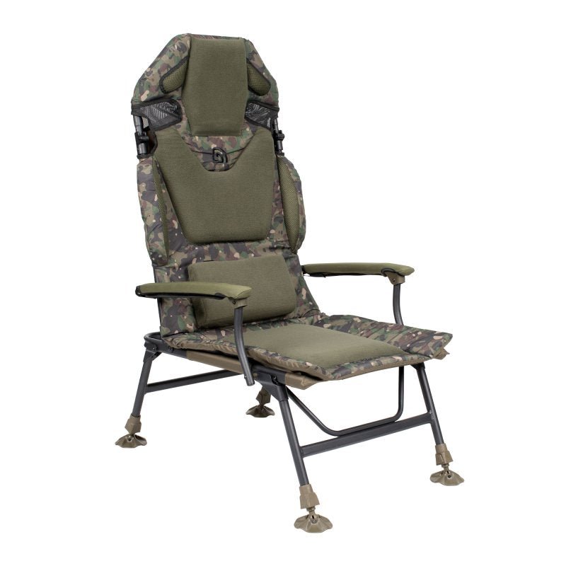 Silla Trakker Levelite Camo Alta - Tienda Carpfishing