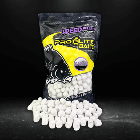 Speed Pellets Pro Elite Baits Garlic 20 mm 4,5 Kg - Tienda Carpfishing