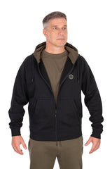 Sudadera Fox Collection Zipped Negra - Tienda Carpfishing