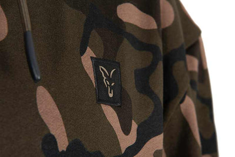 Sudadera Fox LW Camo con capucha - Tienda Carpfishing