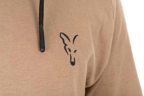 Sudadera Fox LW Tan Ltd Edition con capucha y cremallera - Tienda Carpfishing
