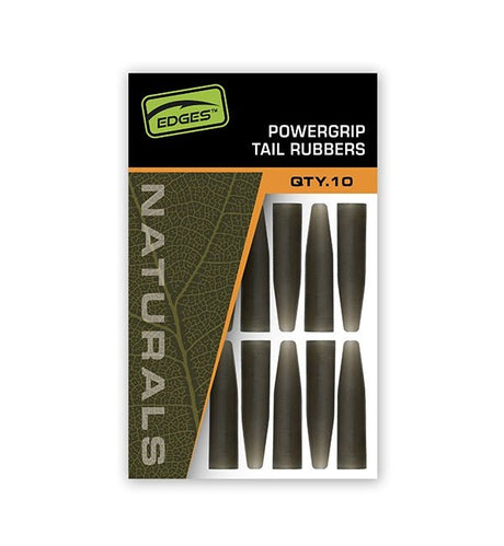 Tail Rubbers Fox Edges Naturals - Tienda Carpfishing