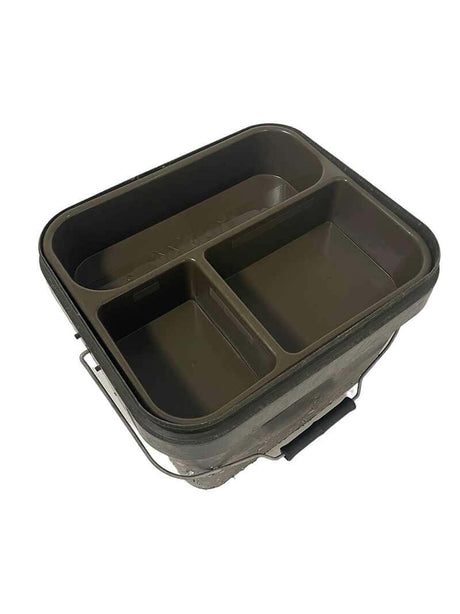 Tapadera organizadora Fox Insert para cubo 10 litros - Tienda Carpfishing