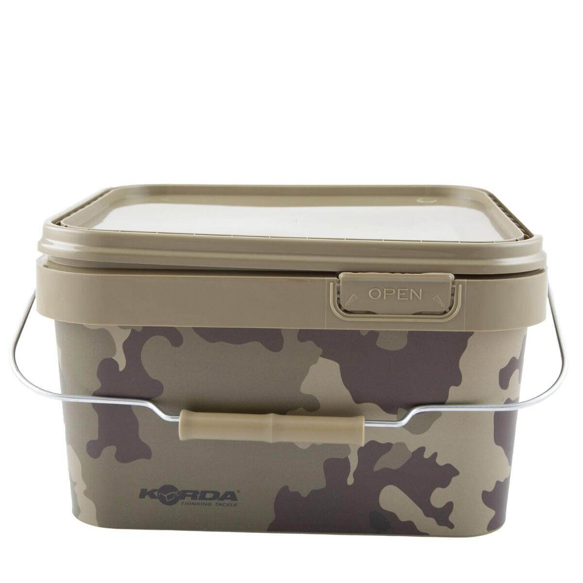 Cubo 5 litros camuflaje Korda Compac