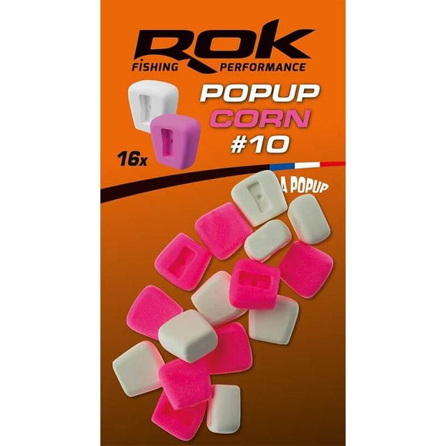 Maiz Pop up Rok Fishing Rosa Blanco 10