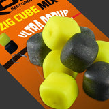 Pop up Zig Cube Rok Fishing Amarillo Negro 12 1