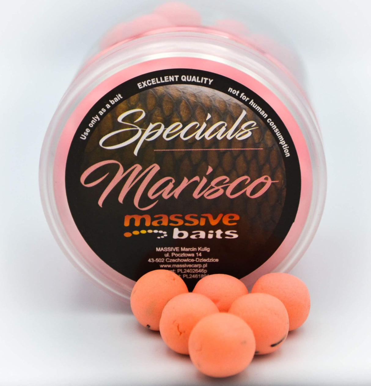 Pop ups Marisco Massive Baits 14 mm