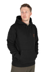 Sudadera Fox Collection Hoody Negra y Naranja 2