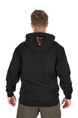 Sudadera Fox Collection Hoody Negra y Naranja 5