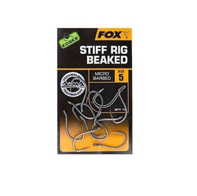 Anzuelos Fox Stiff Rig Beaked - Tienda Carpfishing