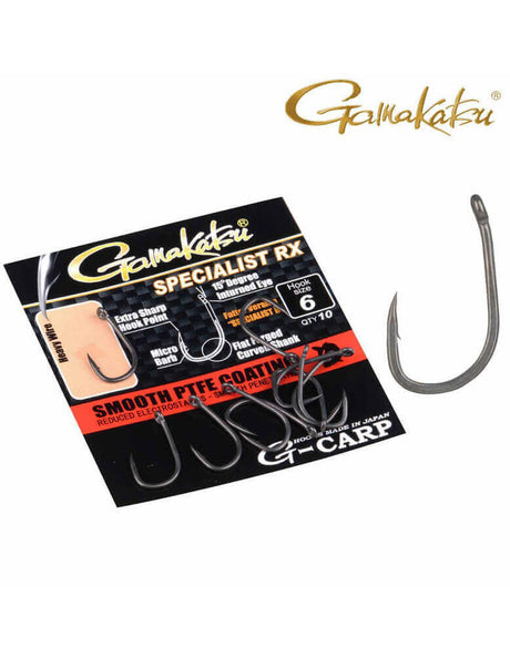 Anzuelos Gamakatsu Specialist RX - Tienda Carpfishing