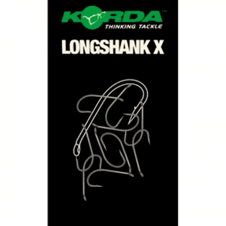 Anzuelos Korda Long Shank X - Tienda Carpfishing