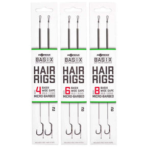 Anzuelos montados Korda Basix Wide Gape - Tienda Carpfishing