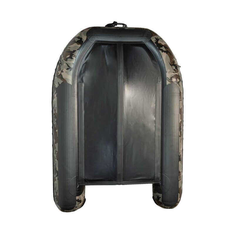 Barca Raptor 230 X - Wide Dark Camo con suelo de aluminio - Tienda Carpfishing