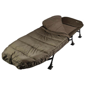 Bed Chair JRC Defender II Flatbed met slaapzak - Tienda Carpfishing