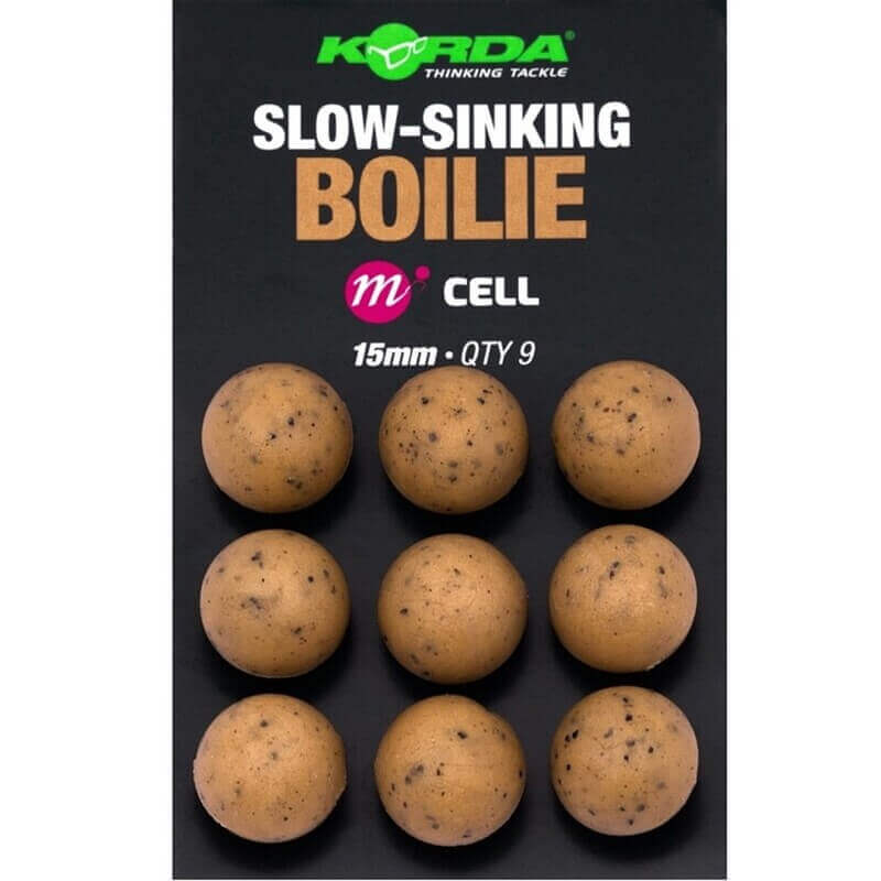 Boilies Slow Sinking Korda Cell 15 mm - Tienda Carpfishing