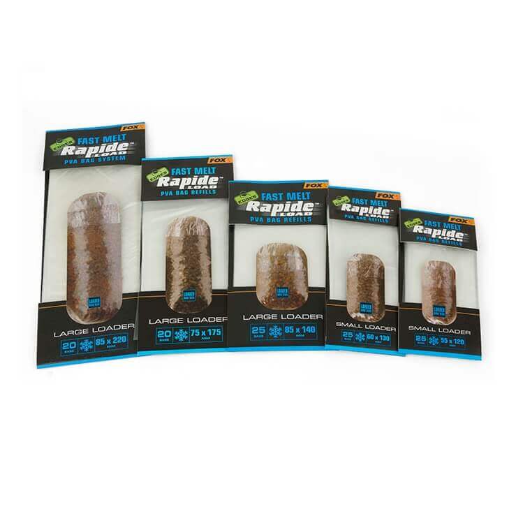 Bolsas de PVA rápidas Fox 60x130mm - Tienda Carpfishing