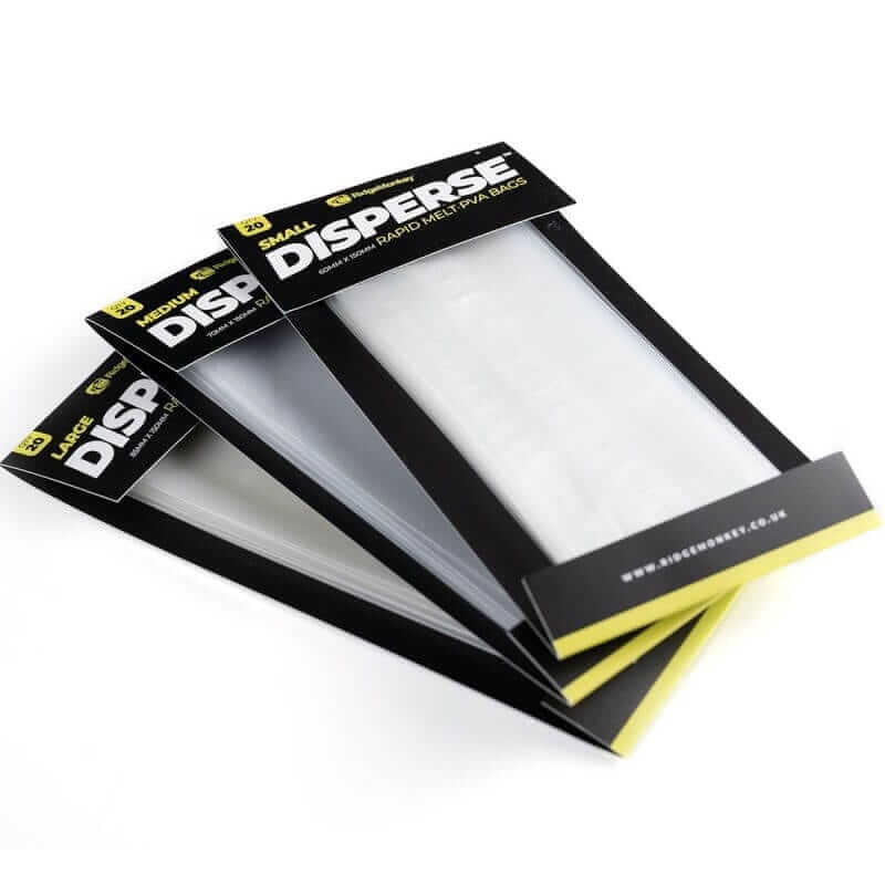 Bolsas de PVA Ridge Monkey L 85x150mm - Tienda Carpfishing